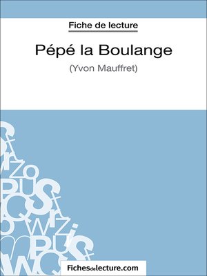 cover image of Pépé la Boulange